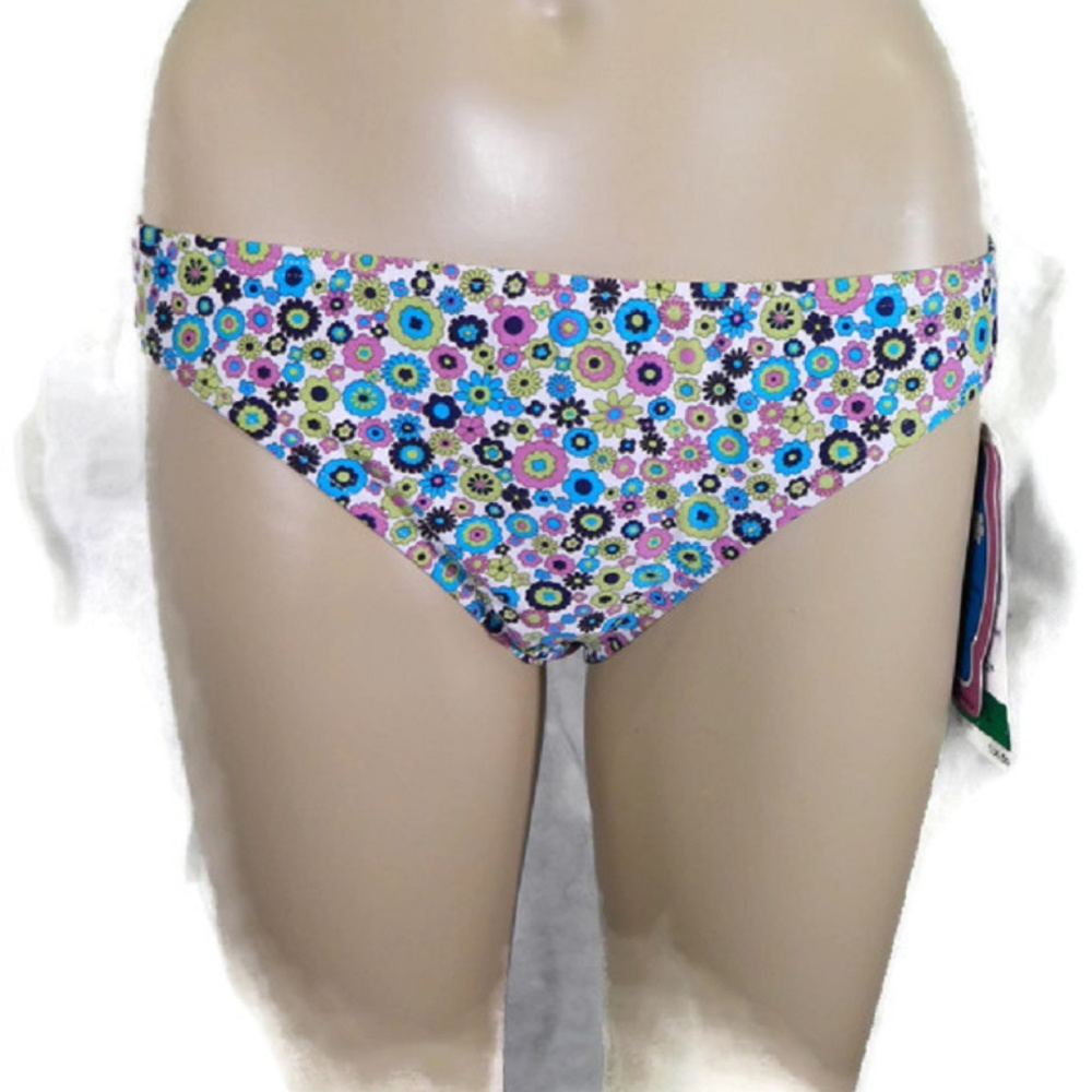Coco Rave Multi-Color Bikini Bottom. NWT. L